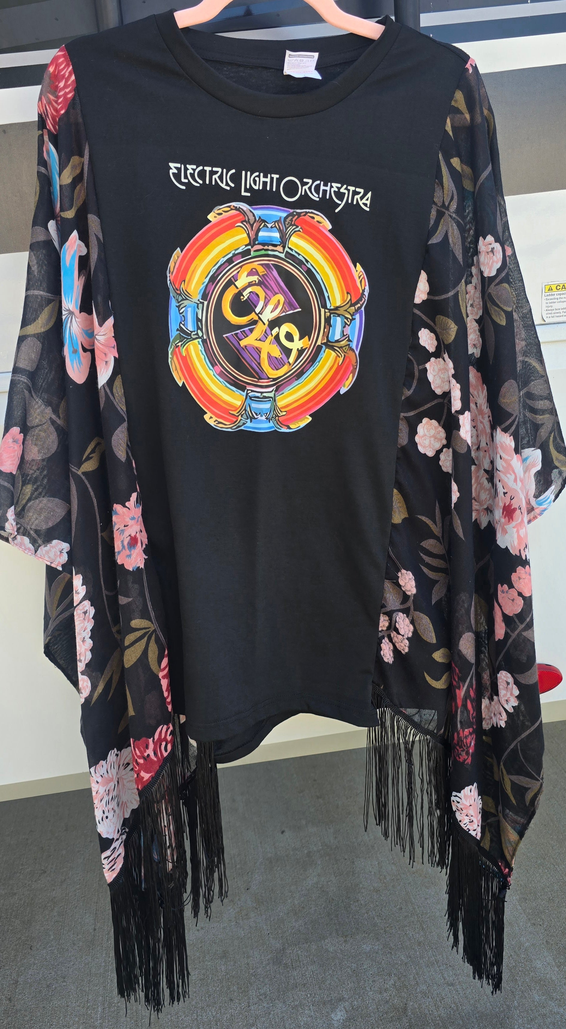 Electric Light Orchestra Poncho shirt, one size