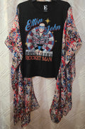 Elton John poncho shirt, one size