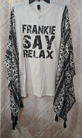 Frankie Relax poncho shirt, one size