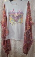 Free Bird 1972 poncho shirt, one size