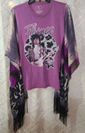 Prince Purple Rain poncho shirt, one size