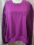 Reebok New Logo Sweatshirt, size XL with cotton sleeves