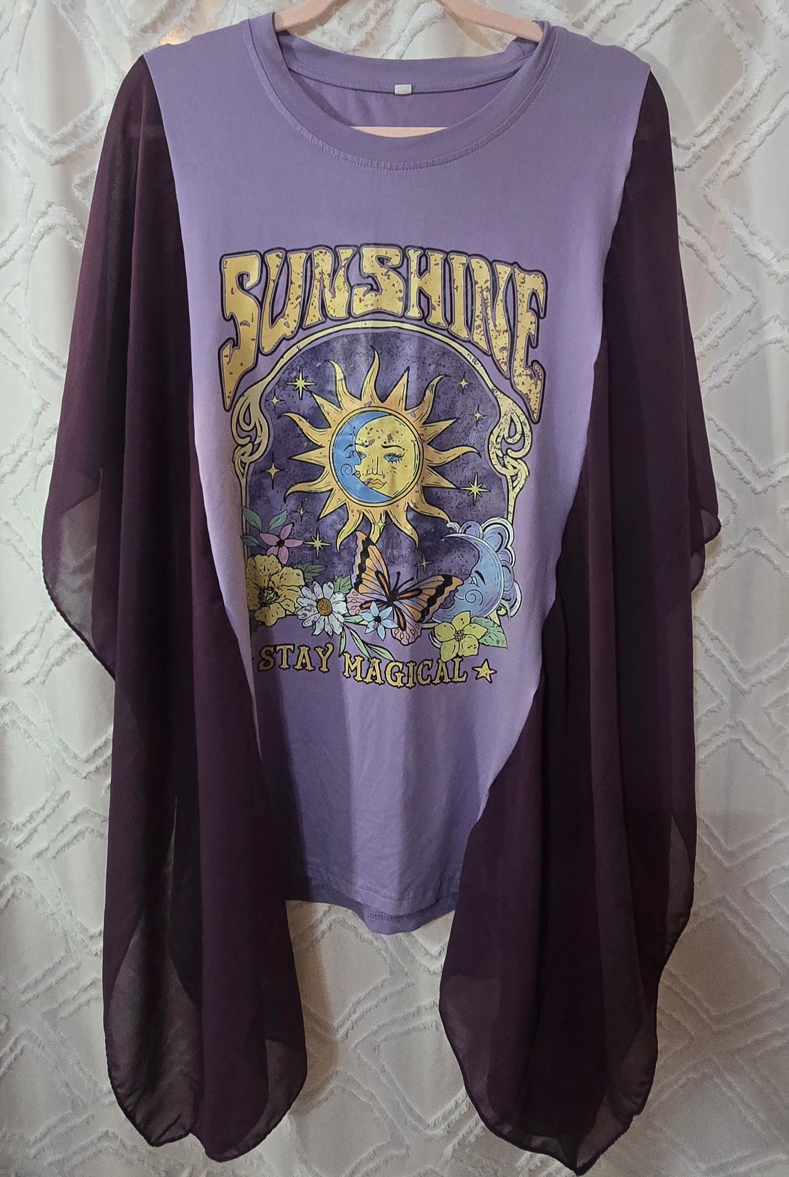 Sunshine - Stay Magical poncho shirt, one size