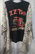 ZZ Top Eliminator poncho shirt, one size